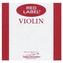 Super-Sensitive Red Label Violin Set 4/4 Scale Ball End