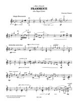 Susani | Frammenti for solo guitar