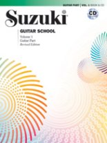 Suzuki Guitar School Guitar Part, Volume 1 with CD