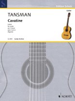 Tansman | Cavatine for guitar