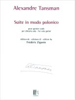Tansman | Suite In Modo Polonico for solo guitar