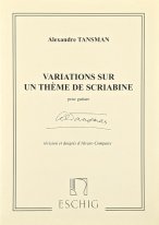Tansman | Variations on a Theme of Scriabin for solo guitar