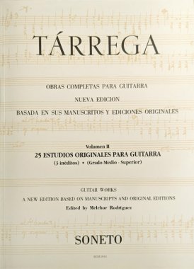 Tarrega | Complete Guitar Works, Vol. 2 for solo guitar