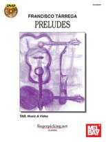 Tarrega | Preludes Book/DVD set arr. by Brandoni for solo guitar