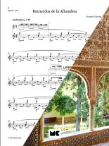 Tarrega | Recuerdos de la Alhambra for solo guitar, Level 9 - PDF DL