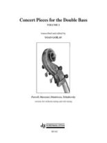 Tchaikovsky | Concert Pieces For The Double Bass, Vol 1 for bass & pno