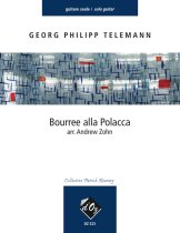 Telemann | Bourree Alla Polacca for solo guitar