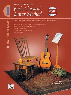 Tennant | Basic Classical Guitar Method Vol.1 Book/DVD for solo guitar
