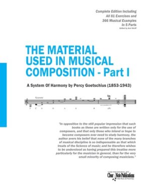 The Material Used in Musical Composition 5 Volume Set