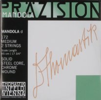 Thomastik-Infeld 172 Mandola Medium Chrome Wound Loop-End D, 2 strings