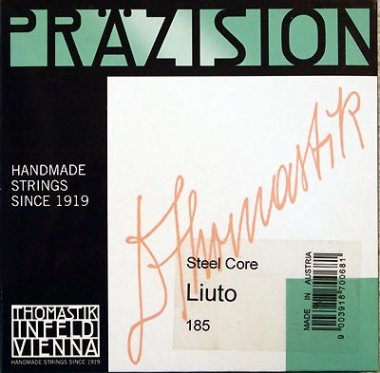 Thomastik-Infeld 185M Liuto Chrome Flatwound with Steel Core