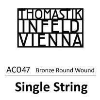 Thomastik-Infeld AC047 Acoustic Bronze Round Wound 5th (a) .047 Single