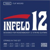 Thomastik-Infeld IF210 12-String Electric Guitar Set, Nickel Flat Wound