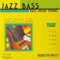 Thomastik-Infeld JF344 Jazz Flat Wound 4 String, Long Scale (43-100)