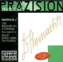 Thomastik-Infeld Mandolin 151M Steel, Tin Plated, 2 A Single Strings