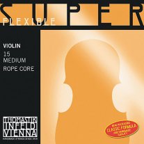 Thomastik-Infeld Set 15 Super Flexible Violin 4/4 Med Rope Core Ball End