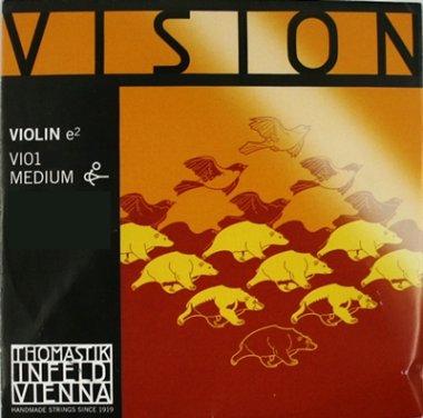 Thomastik-Infeld Vision Violin VI01, E, Ball End, Single String