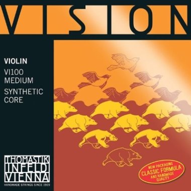 Thomastik-Infeld Vision Violin VI100, Ball End Full Set