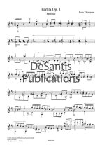 Thompson | Partita Op. 1 "Northland" for solo guitar