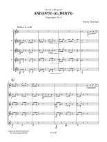 Tisserand | Andante - al dente - for 5 guitars