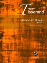 Tisserand | Comme des Etudes, Vol. 2 for solo guitar