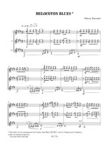 Tisserand | Melocoton Blues for 3 guitars