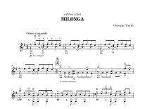 Torrisi | Milonga for solo guitar