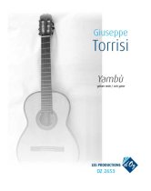 Torrisi | Yambu for solo guitar