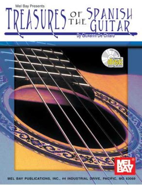 Treasures of the Spanish Guitar Book/CD by Giovanni (John) de Chiaro