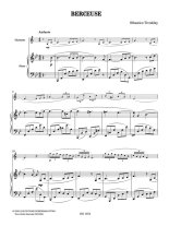 Tremblay arr. by Boisvert | Berceuse for clarinet and piano