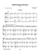 Turina | Cinco Danzas Gitanas, Op. 55 for 3 guitars