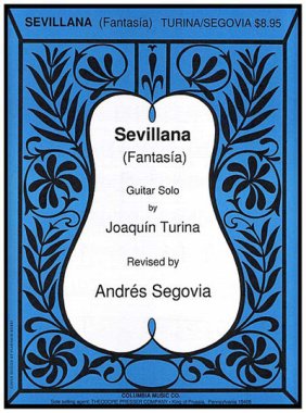 Turina | Sevillana (Fantasia) for solo guitar