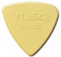 TUSQ Bi-Angle Pick 2mm Vintage (Warm), One Pick