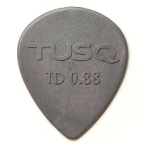 TUSQ Tear Drop Pick 0.88mm Gray (Deep), One Pick