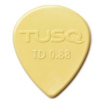 TUSQ Tear Drop Pick 0.88mm Vintage (Warm), One Pick