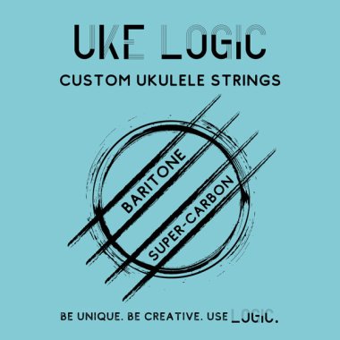 Uke Logic H-BHD-C, Hard Tension, Baritone High D, Full Set