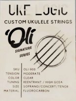 Uke Logic OLI-900, Moderate Tension, Sop/Con/Ten High G, Clear Full Set