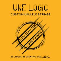 Uke Logic S-GA4-C, Soft Tension, Sop/Con/Ten Low G, Full Set
