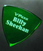 V-Picks Billy Sheehan Signature Model Guitar/Bass Pick 1.5mm, One Pick