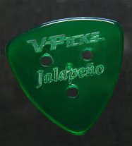V-Picks Jalapeno Green Mandolin Pick 1.50mm, One Pick