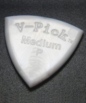 V-Picks Medium Pointed Pearly Gates 2.75mm, One Guitar Pick