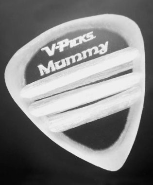 V-Picks Mummy 2.75mm, One Guitar Pick