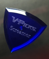 V-Picks Screamer 2.75mm Blue, One Guitar Pick