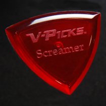 V-Picks Screamer 2.75mm Ruby Red, One Guitar Pick