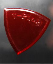 V-Picks Small Pointed Ruby Red 2.75mm, One Guitar Pick
