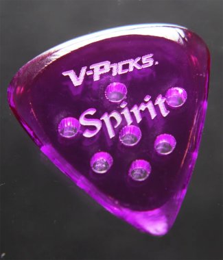 V-Picks Spirit Purple Guitar Pick 2.75mm, One Pick