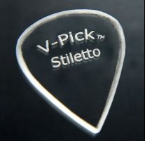 V-Picks Stiletto Guitar Pick 1.5 mm, One Pick