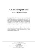 Various | GFA Spotlight Series, vol. 2, arrangements for solo guitar