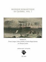 Various | Musique romantique du Quebec, vol. 1 for solo guitar