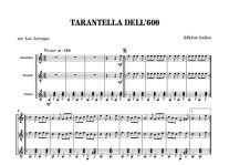 Various | Tarantello dell'600 for guitar, mandolin & mandola